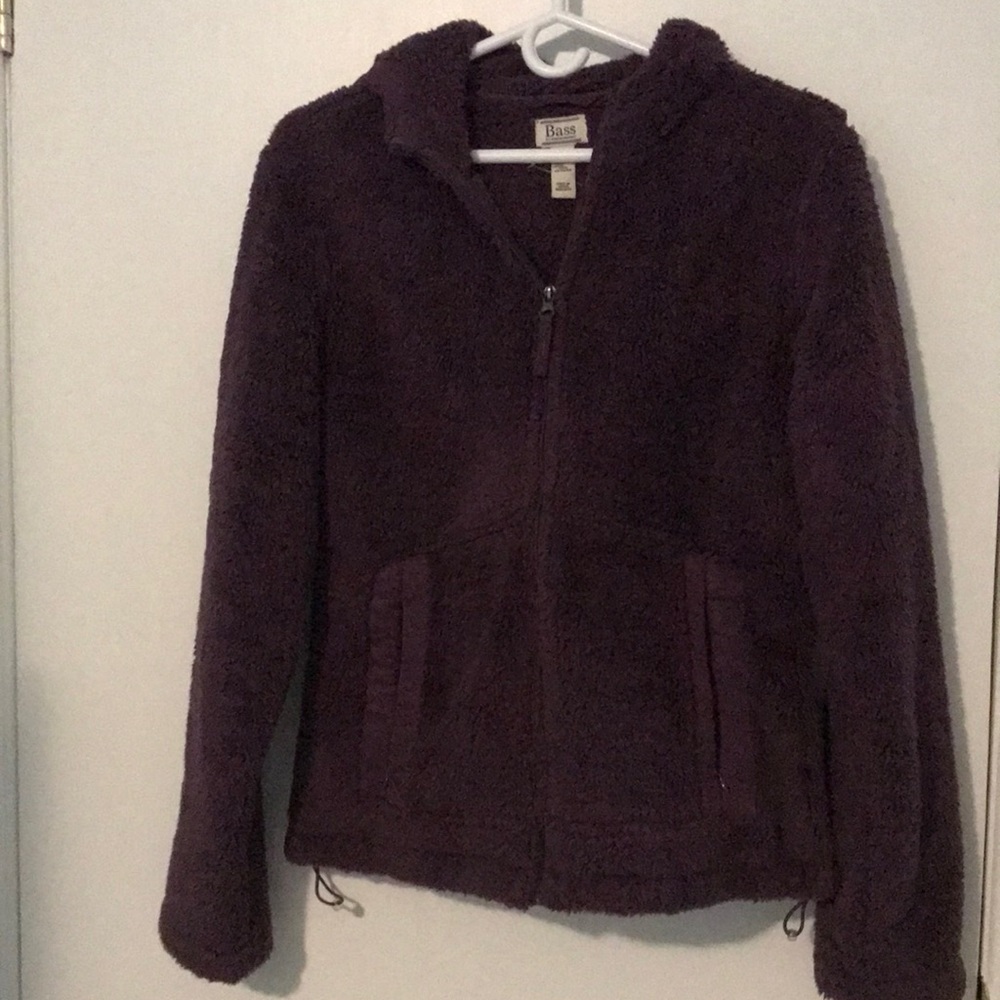 SALE- New Bass (S) Faux Fur 100% Polyester jacket
